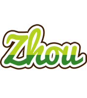 Zhou golfing logo