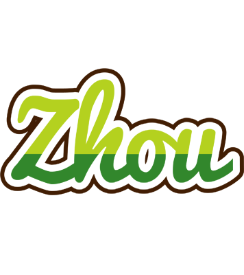 Zhou golfing logo