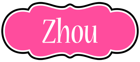 Zhou invitation logo