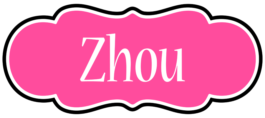 Zhou invitation logo