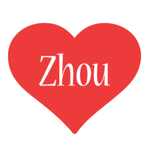 Zhou love logo