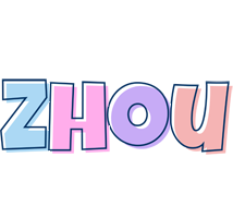 Zhou pastel logo