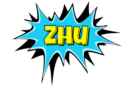 Zhu amazing logo