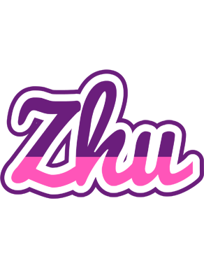 Zhu cheerful logo
