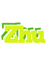 Zhu citrus logo