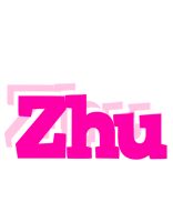 Zhu dancing logo