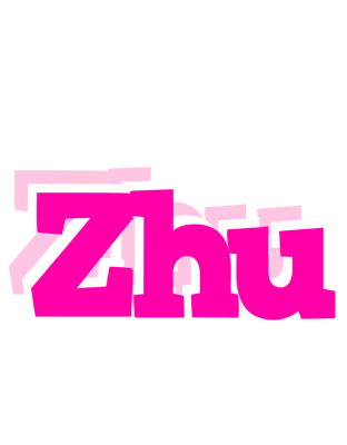 Zhu dancing logo