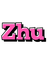 Zhu girlish logo