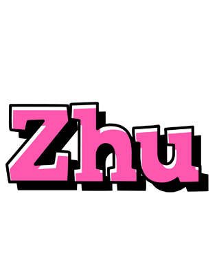 Zhu girlish logo