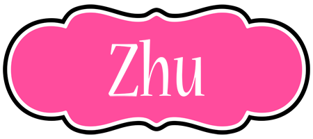 Zhu invitation logo