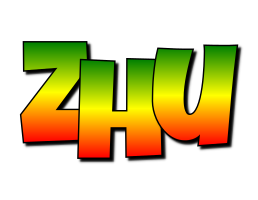 Zhu mango logo