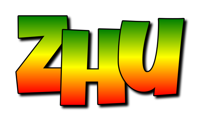 Zhu mango logo