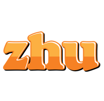 Zhu orange logo