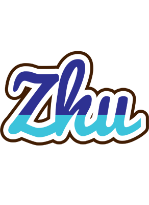 Zhu raining logo