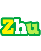 Zhu soccer logo