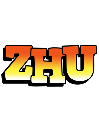 Zhu sunset logo