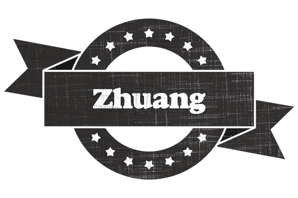 Zhuang grunge logo