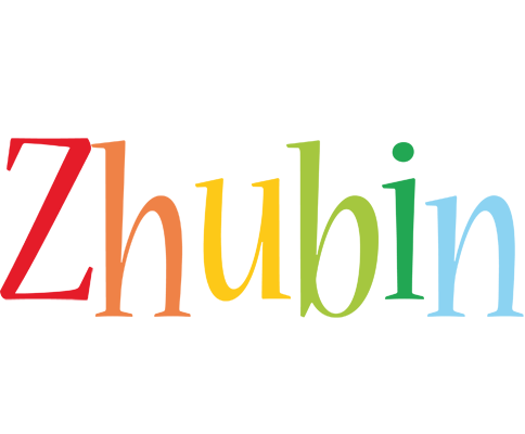 Zhubin birthday logo