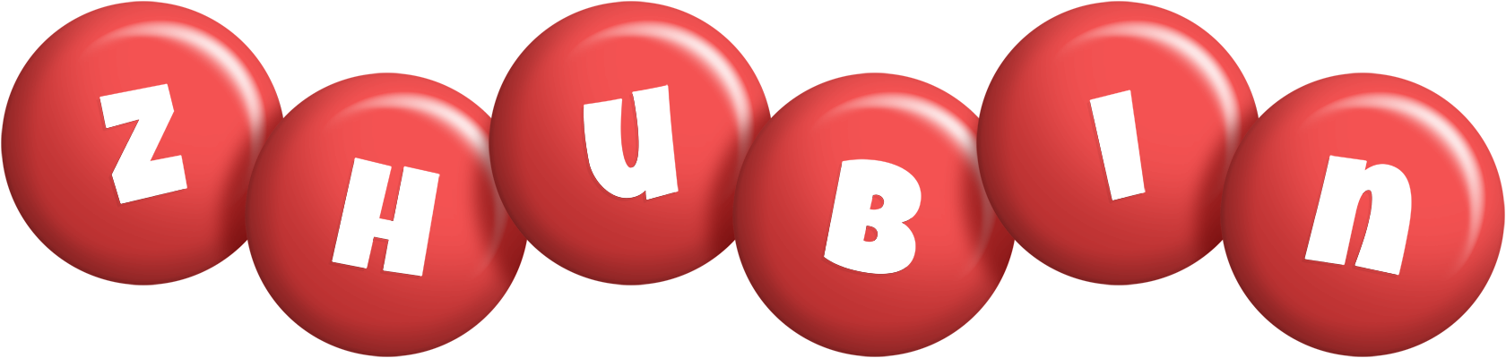 Zhubin candy-red logo