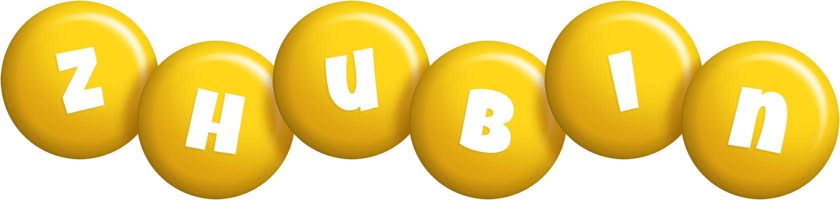 Zhubin candy-yellow logo