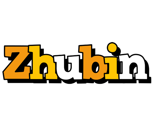 Zhubin cartoon logo