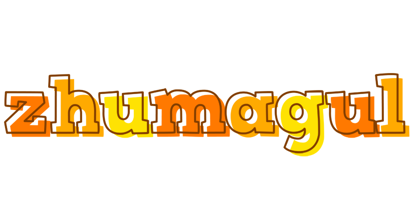Zhumagul desert logo