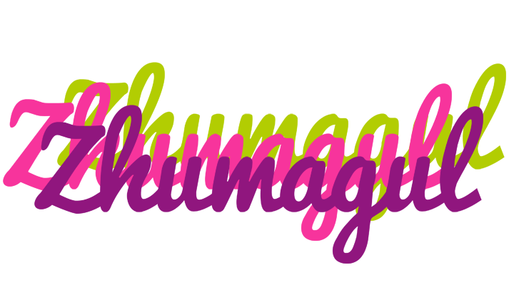 Zhumagul flowers logo
