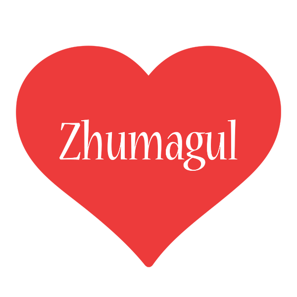Zhumagul love logo