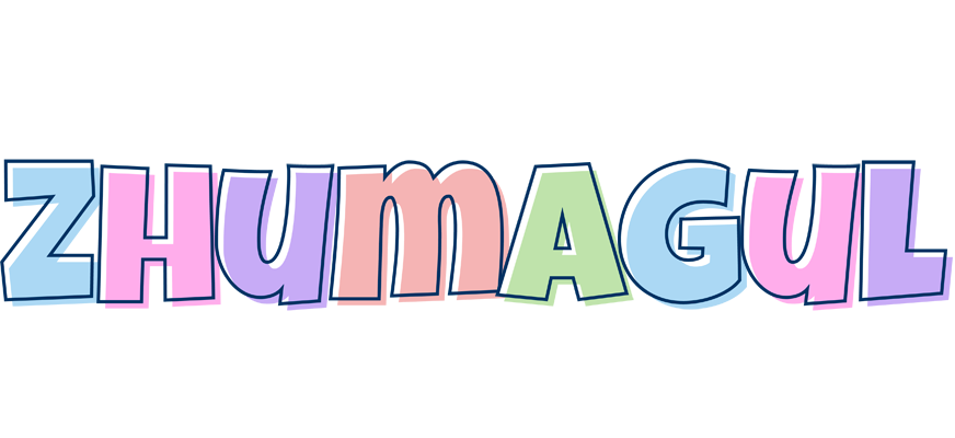Zhumagul pastel logo