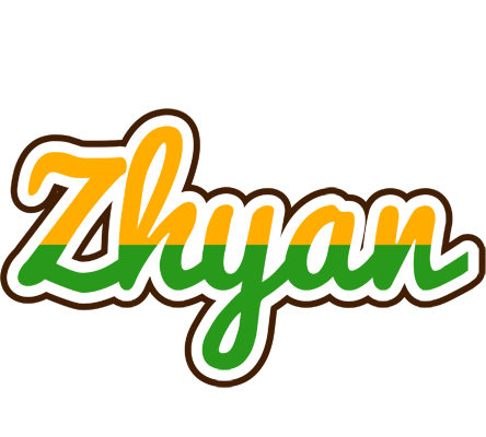 Zhyan banana logo