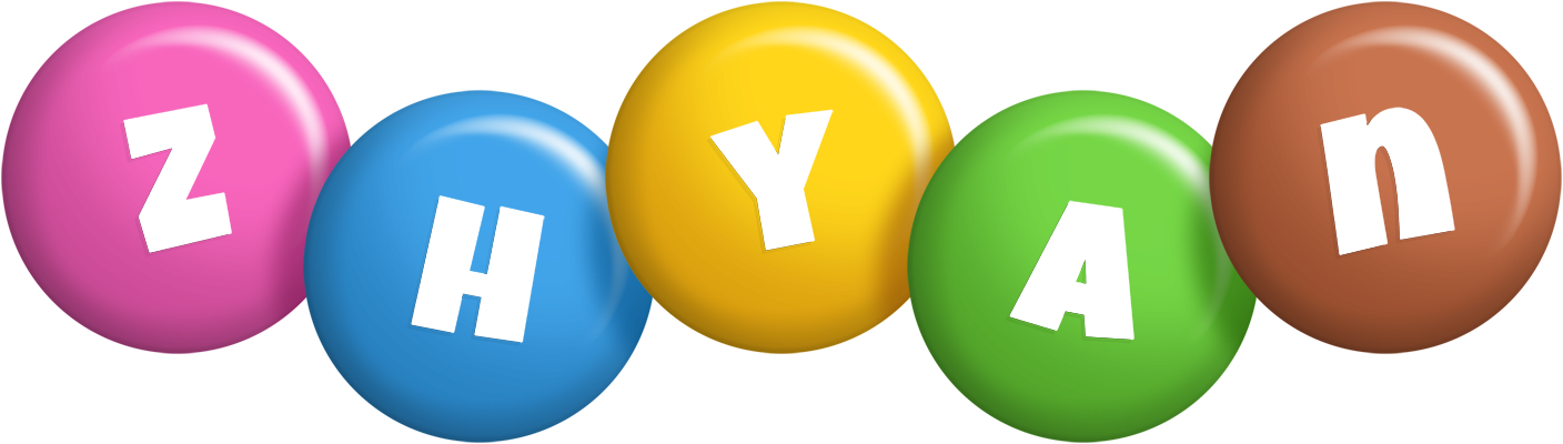 Zhyan candy logo