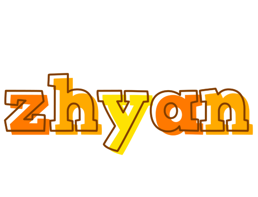 Zhyan desert logo