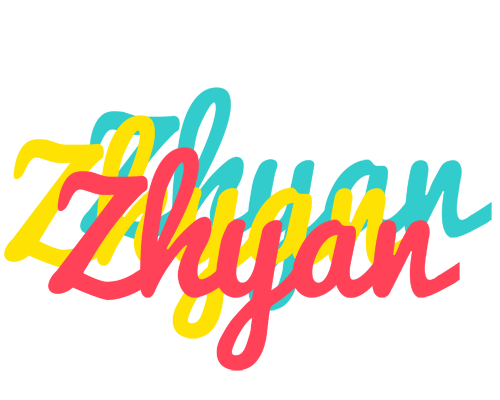 Zhyan disco logo