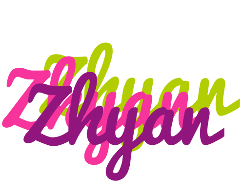 Zhyan flowers logo