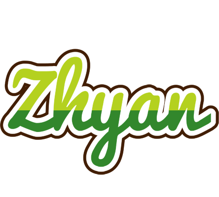 Zhyan golfing logo
