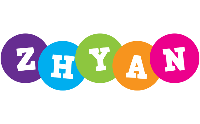 Zhyan happy logo