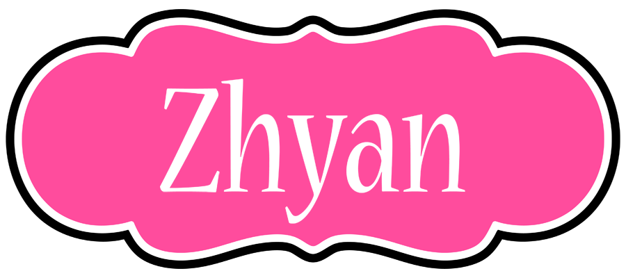 Zhyan invitation logo