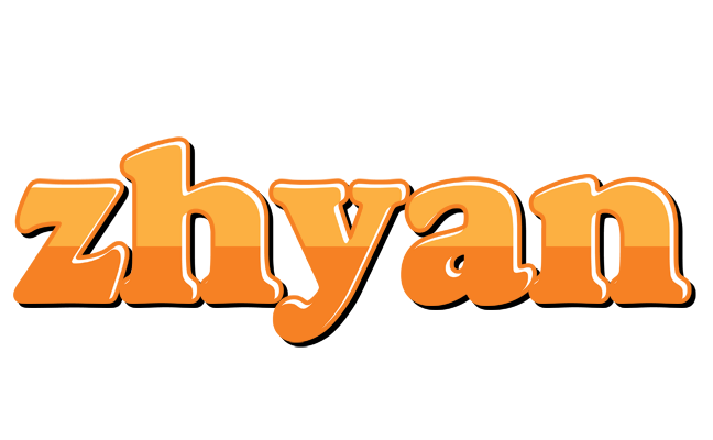 Zhyan orange logo