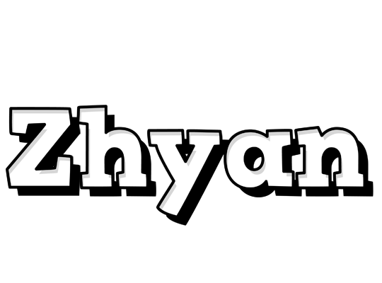 Zhyan snowing logo