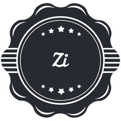 Zi badge logo