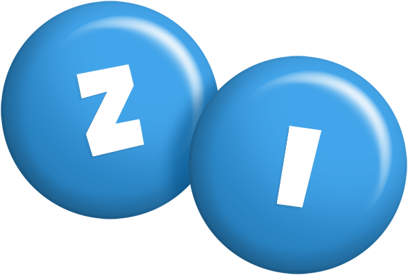 Zi candy-blue logo