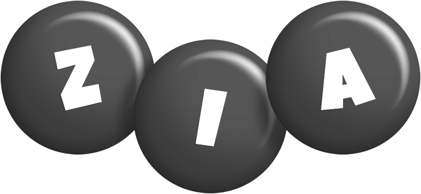 Zia candy-black logo