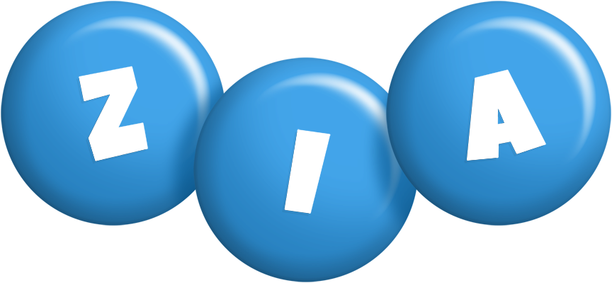 Zia candy-blue logo