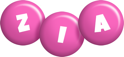 Zia candy-pink logo