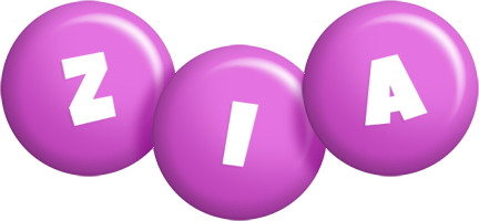 Zia candy-purple logo