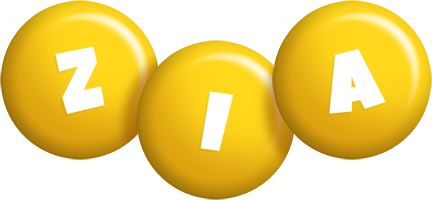 Zia candy-yellow logo