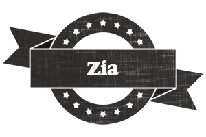 Zia grunge logo