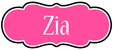 Zia invitation logo