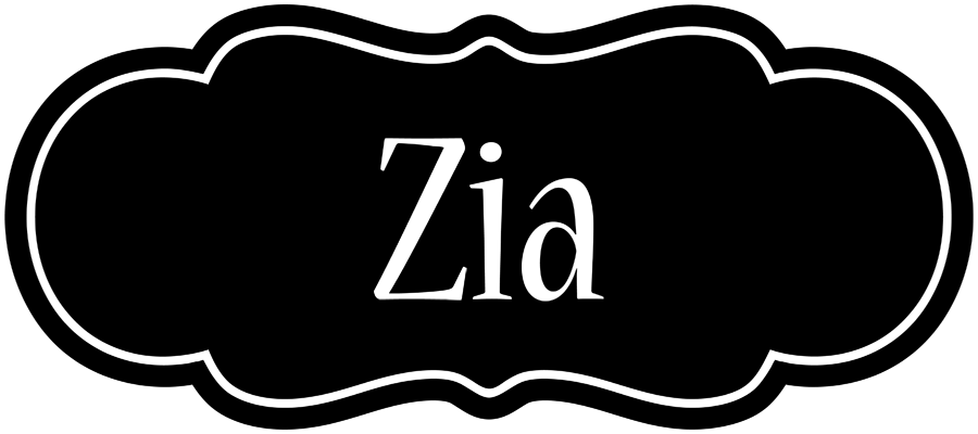Zia welcome logo