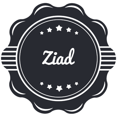 Ziad badge logo
